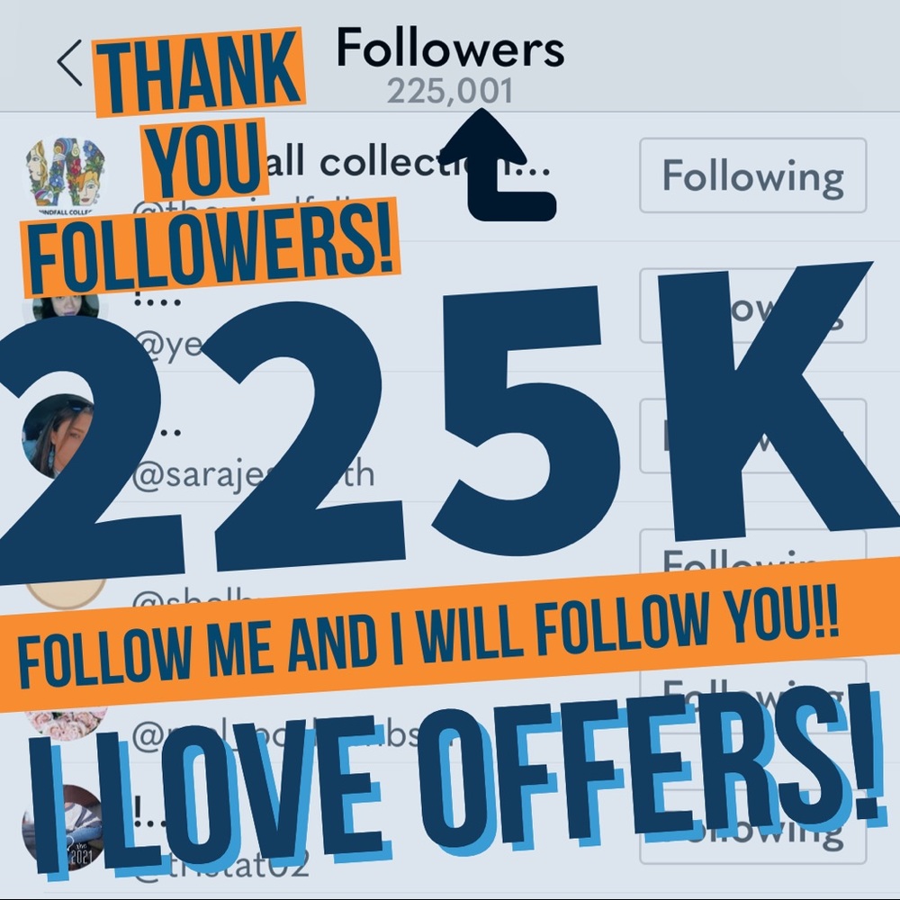 💕THANK YOU!💕FOLLOW ME, I’ll follow you!